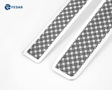 Fedar Dual Weave Mesh Grille Insert For 07-10 Chevy Silverado 2500HD/3500HD - Black / Polished