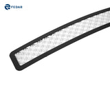 Fedar Dual Weave Mesh Grille Insert For 07-08 Nissan Maxima - Polished / Black