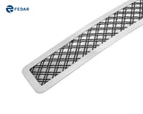 Fedar Dual Weave Mesh Grille Insert For 07-08 Nissan Maxima - Black / Polished