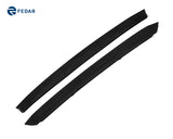 Fedar Billet Grille Combo For 2006-2008 Honda Civic Coupe Not For SI Model - Black Powder Coated