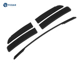 Fedar Billet Grille Combo For 2009-2012 Dodge Ram 1500 PU (ST/SLT/TRX/Laramie) - Black