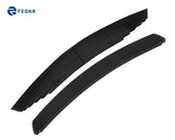 Fedar Billet Grille Combo For 2008-2010 Honda Accord Coupe - Black