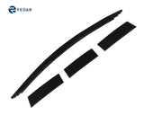 Fedar Billet Grille Combo For 2008-2011 Ford Focus Sedan - Black