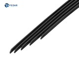 Fedar Billet Grille Combo For 2008-2011 Ford Focus Sedan - Black
