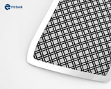 Fedar Dual Weave Mesh Grille Insert For 10-13 Toyota Tundra - Black / Polished