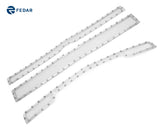 Fedar Rivet Mesh Grille Combo Insert For 14-15 Chevy Silverado 1500 - Full Polished