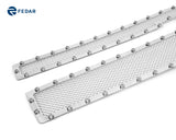 Fedar Rivet Mesh Grille Combo Insert For 14-15 Chevy Silverado 1500 - Full Polished