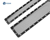 Fedar Rivet Mesh Grille Combo Insert For 14-15 Chevy Silverado 1500 - Full Black