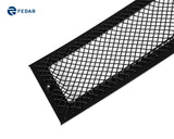 Fedar Formed Mesh Grille Insert For 15-16 Chevy Silverado 2500HD/3500HD - Full Black