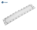 Fedar Rivet Formed Mesh Grille Insert For 15-16 Chevy Silverado 2500HD/3500HD - Full Polished