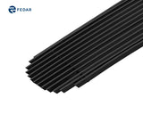 Fedar Billet Grille Combo For 2015-2016 Dodge Challenger - Black