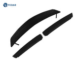 Fedar Billet Grille Combo For 2005-2006 Infiniti G35 Sedan - Black