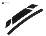 Fedar Billet Grille Combo For 2009-2015 Nissan Frontier - Black