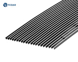 Fedar Main Upper Billet Grille For 2004-2005 Ford Ranger Full Openning - Polished