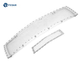 Fedar Rivet Mesh Grille Combo Insert For 15-16 Chevrolet Silverado 2500HD/3500 HD - Full Polished