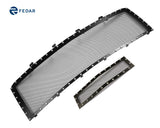 Fedar Rivet Mesh Grille Combo Insert For 15-16 Chevrolet Silverado 2500HD/3500 HD - Full Black