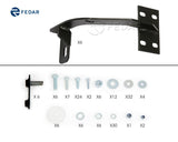 Fedar Side Step For  2009-2015 Dodge Ram Crew Cab Selected Models