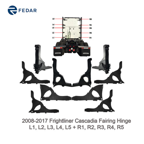Fairing Hinge Fit 2008-2017 Frightliner Cascadia L1 L2 L3 L4 L5 R1 R2 R3 R4 R5